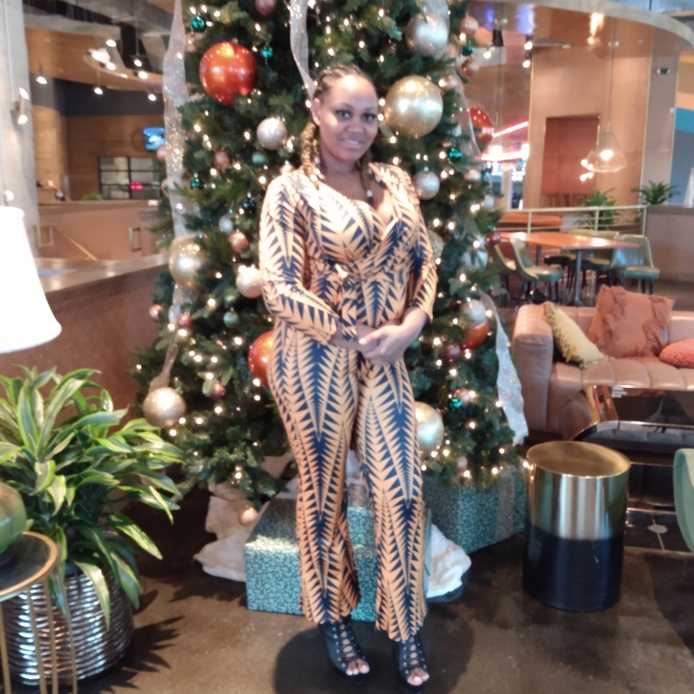 African Dashiki romper